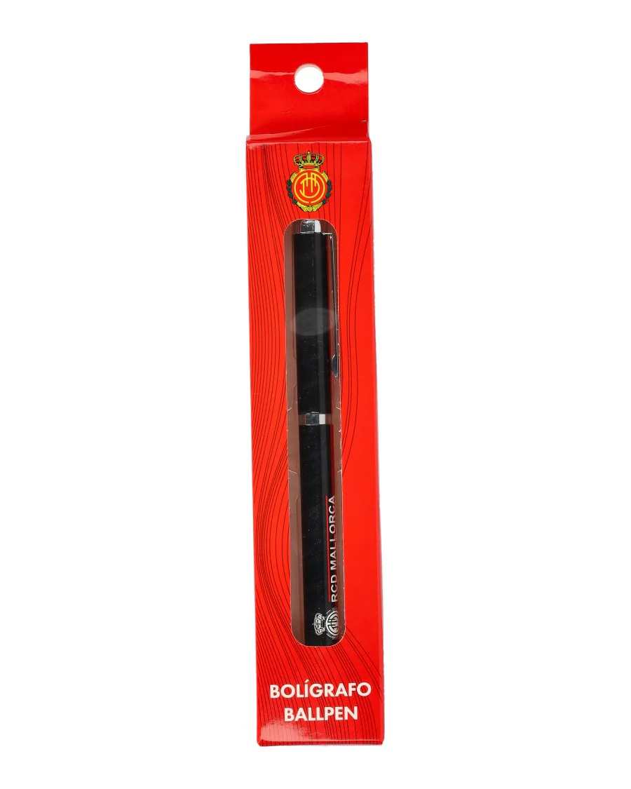 Bolígrafo Negro Rojo