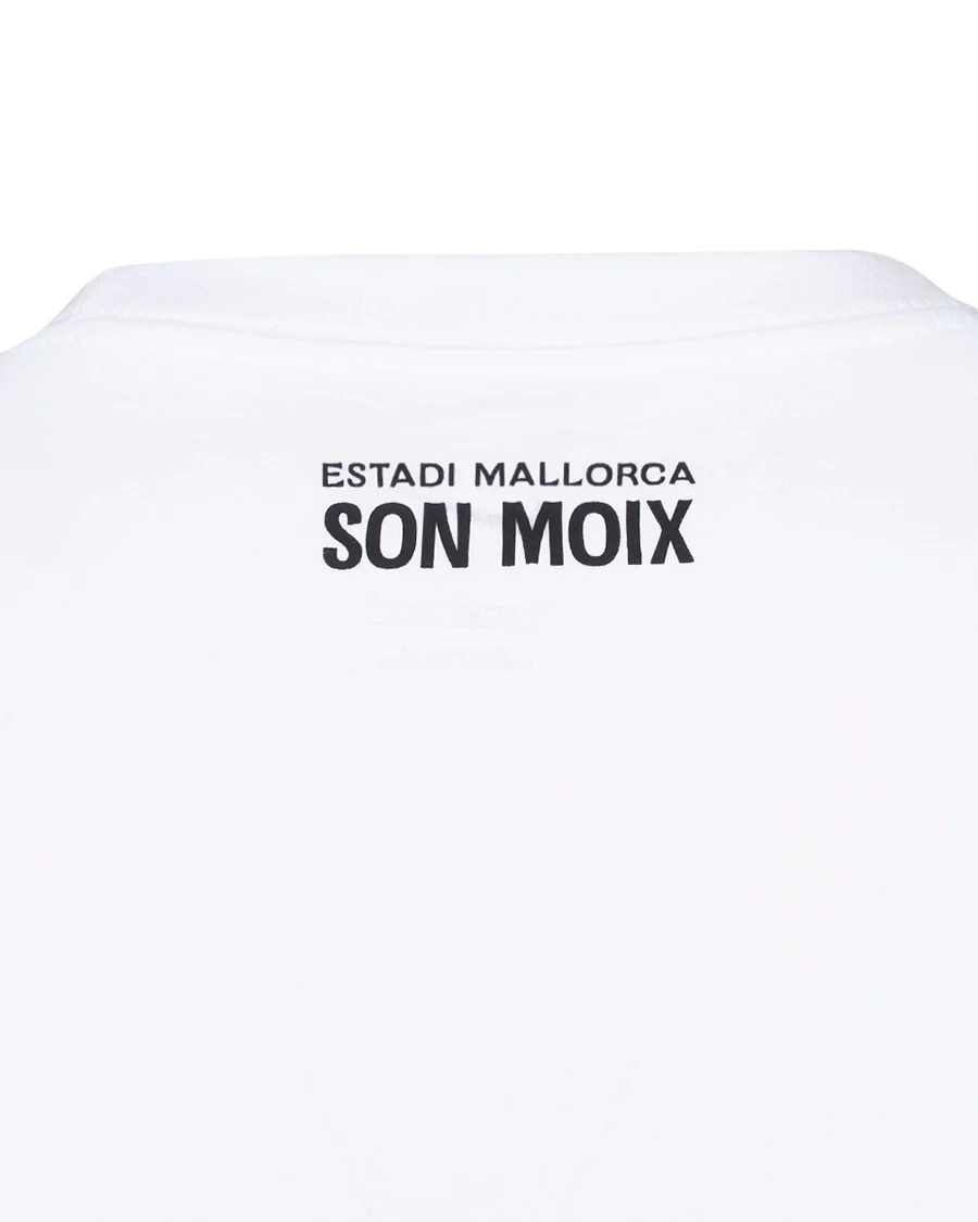 Camiseta Fanswear Estadi Mallorca Son Moix Blanca Niño - Image 5