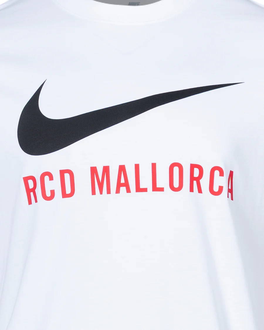 Camiseta Fanswear Icon Swoosh Blanca - Image 4
