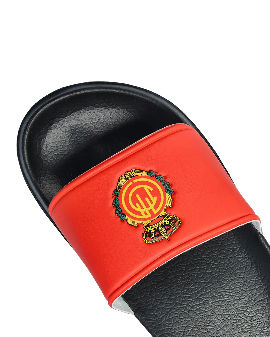 Chanclas Pala Negro Rojo - Image 4