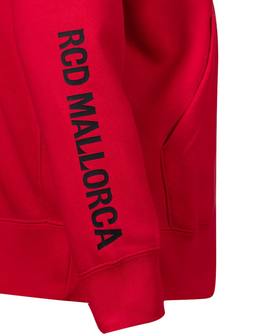 Chaqueta con Capucha Fanswear Roja - Image 7