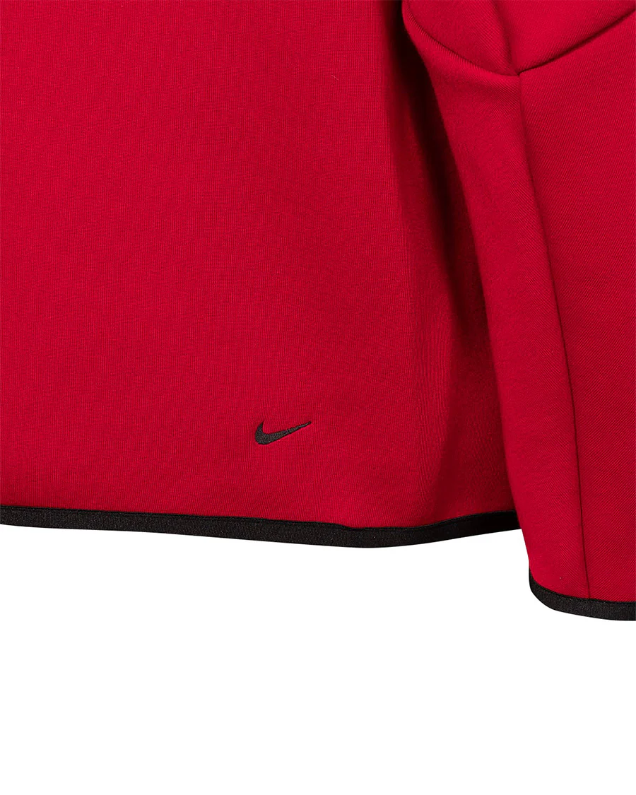 Chaqueta con Capucha Tech Fleece Cortavientos Roja - Image 8