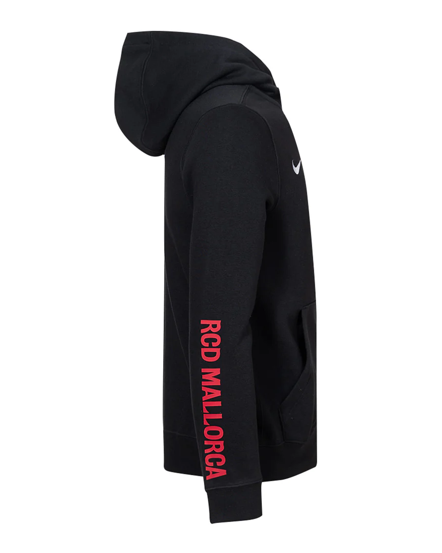 Chaqueta con Capucha Fanswear Negra Niño - Image 3