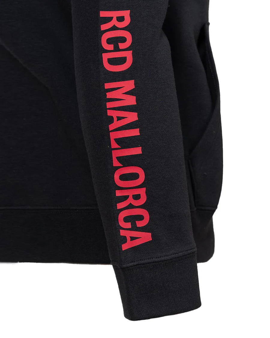 Chaqueta con Capucha Fanswear Negra Niño - Image 6