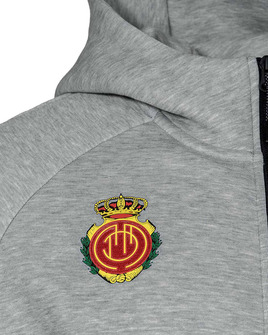 Chaqueta con Capucha Sportswear Tech Fleece Cortavientos Gris - Image 4