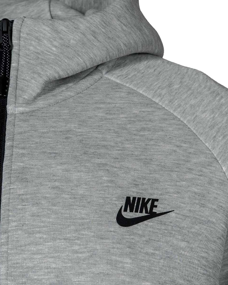 Chaqueta con Capucha Sportswear Tech Fleece Cortavientos Gris - Image 5