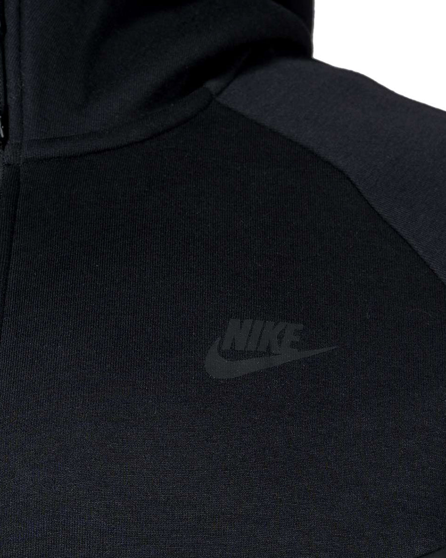 Chaqueta con Capucha Sportswear Tech Fleece Cortavientos Negra - Image 5