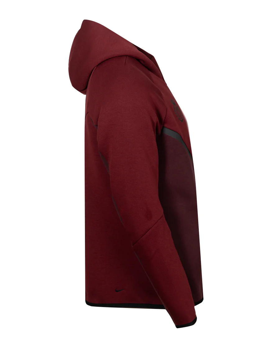 Chaqueta con Capucha Sportswear Tech Fleece Cortavientos Burdeos - Image 3