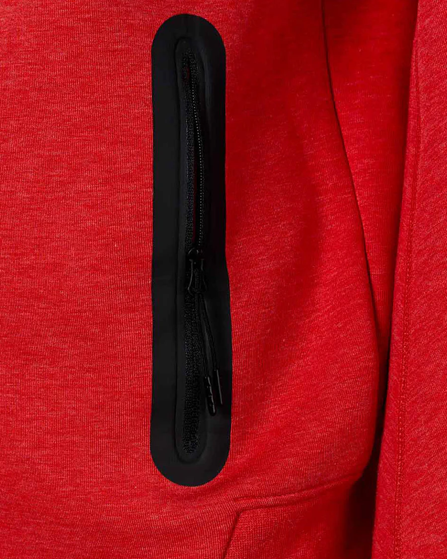 Chaqueta con Capucha Tech Fleece Roja - Image 5