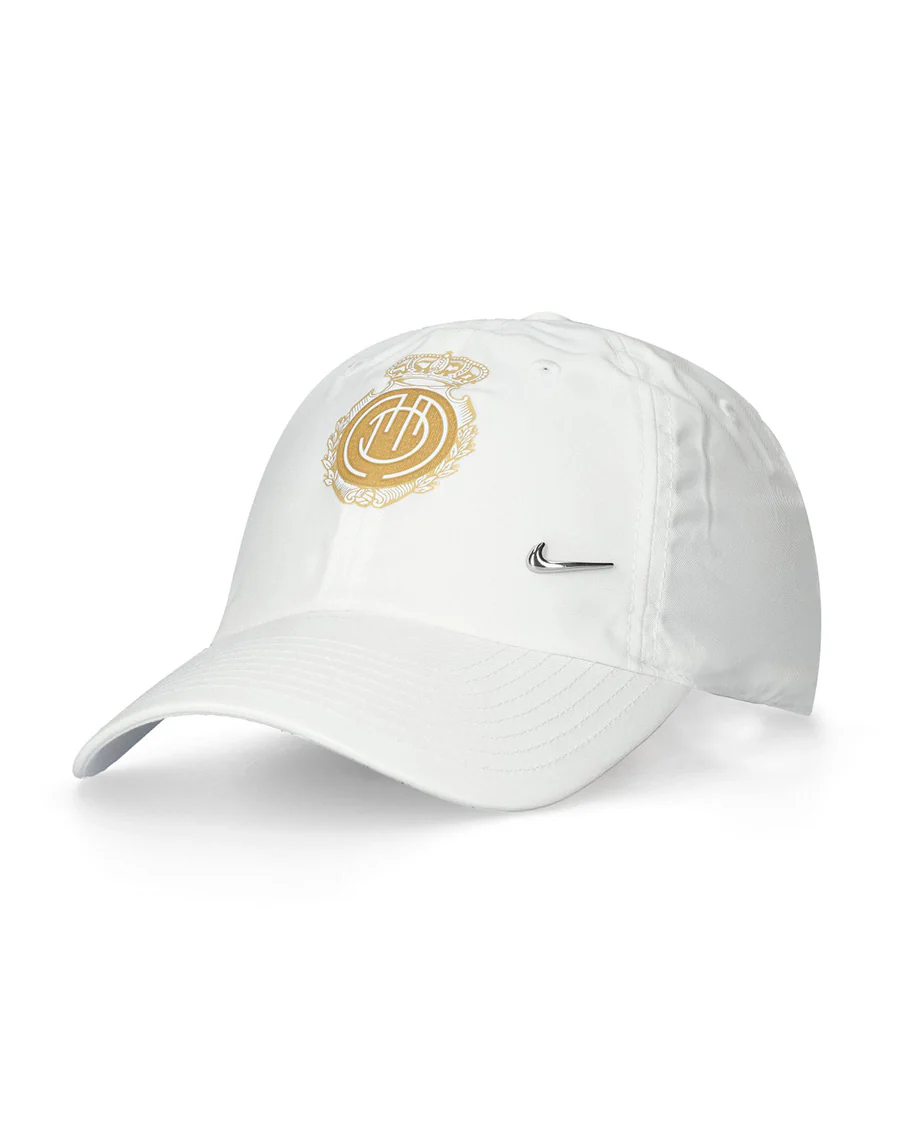 Gorra Metal Swoosh Blanca