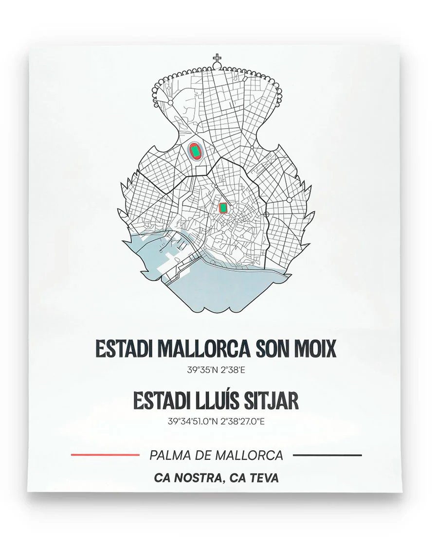 Lámina Mapa Escudo 50*70