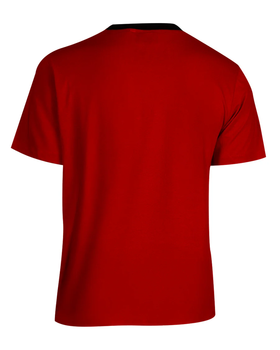 Pijama Verano Rojo Negro - Image 4