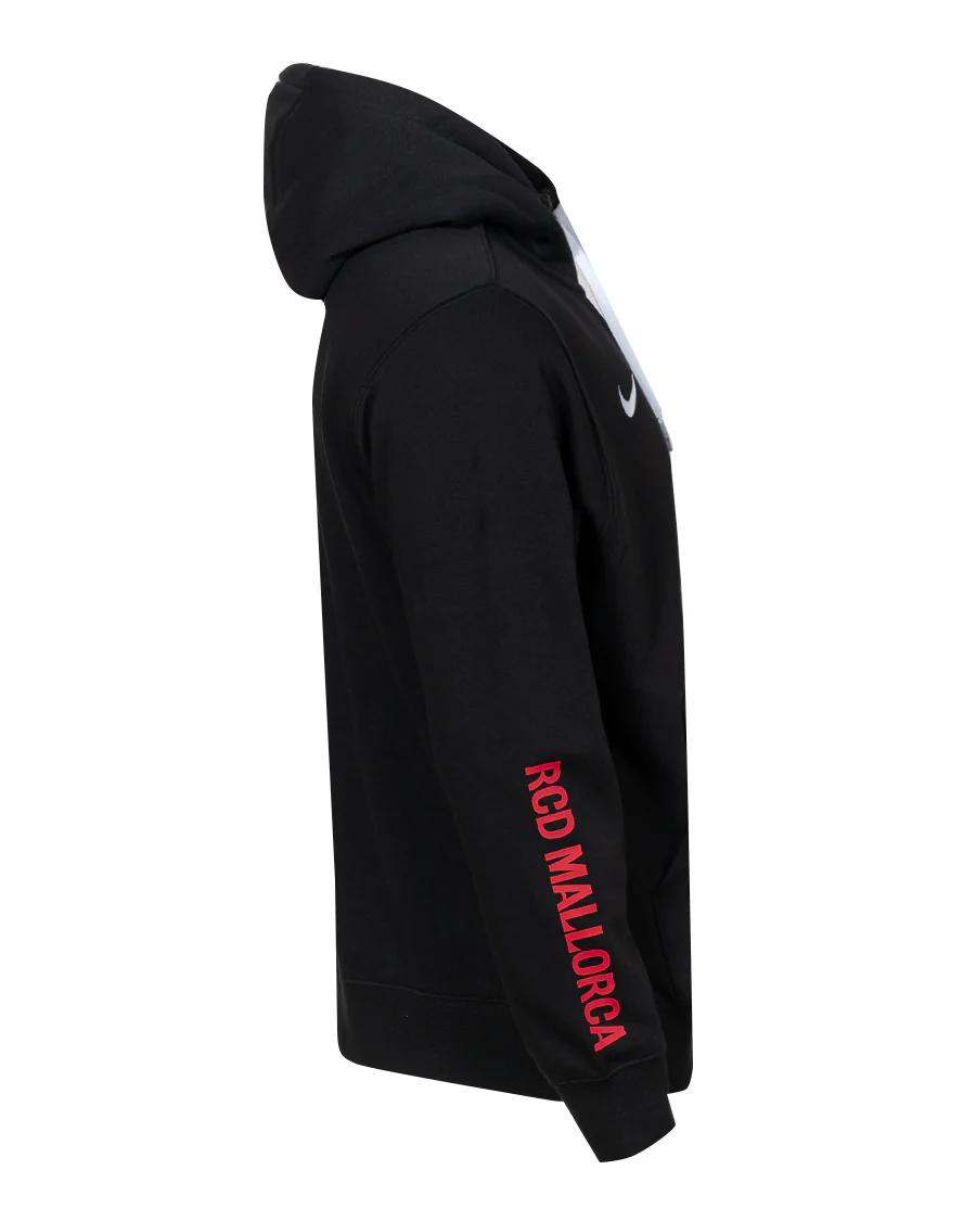 Chaqueta con Capucha Fanswear Negra - Image 3