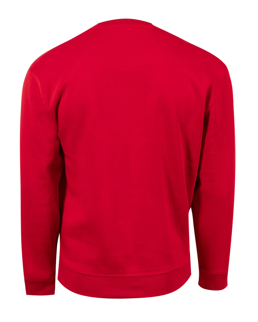 Sudadera Fanswear Escudo Crew Roja - Image 2