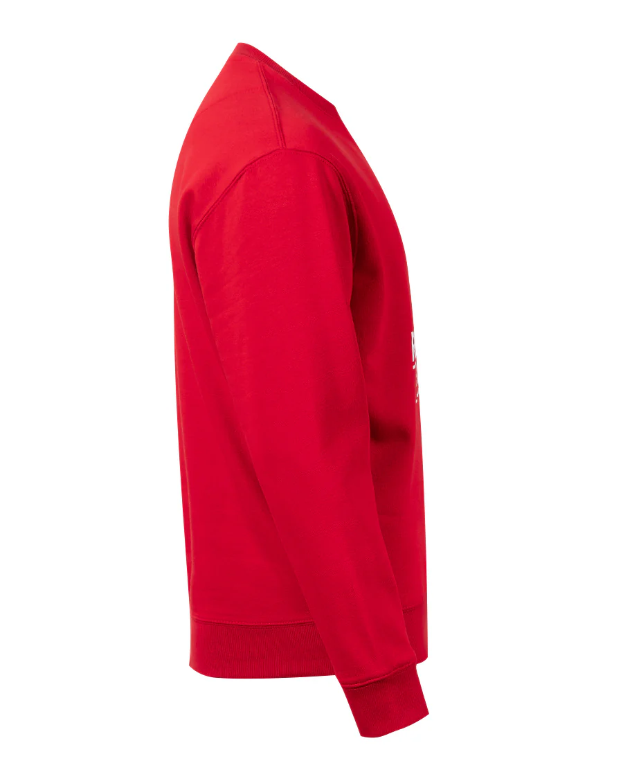 Sudadera Fanswear Escudo Crew Roja - Image 3