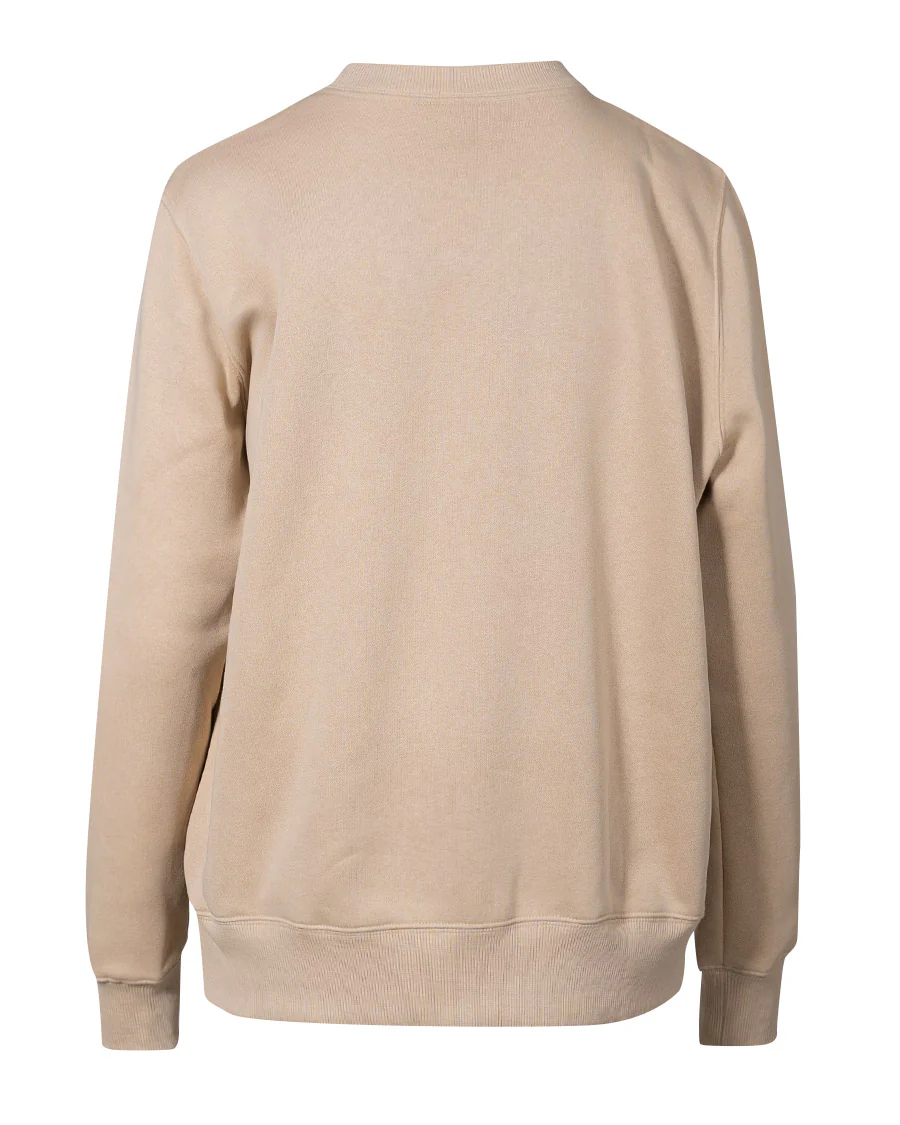Sudadera Sportswear Phoenix Fleece Crew Crema Mujer - Image 2